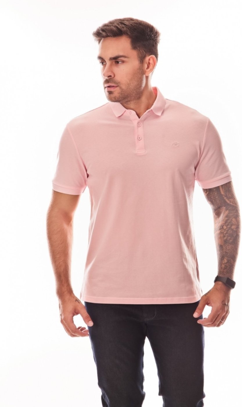 Camisa Básica Polo Masculina