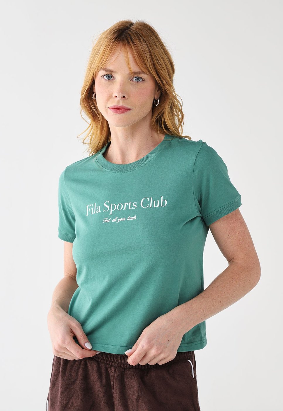 Imagem principal Camiseta Feminina Fila Regular Sport Club verde Fila verde
