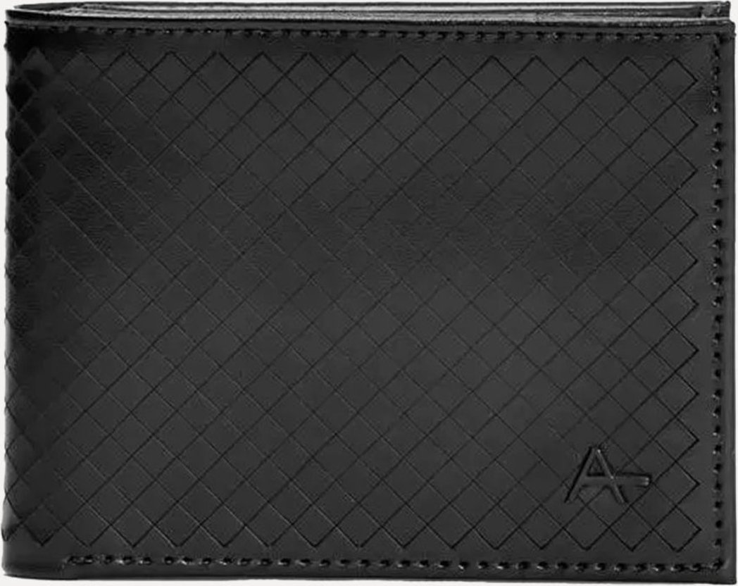 Imagem principal Carteira Aramis Masculina Couro Losango Preta preto Aramis preto