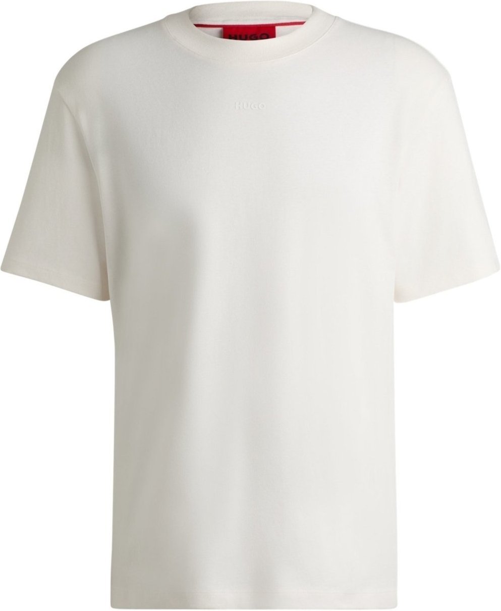 Camiseta Descontraída De Algodão Com Logo Estampado Off-White - M-M
