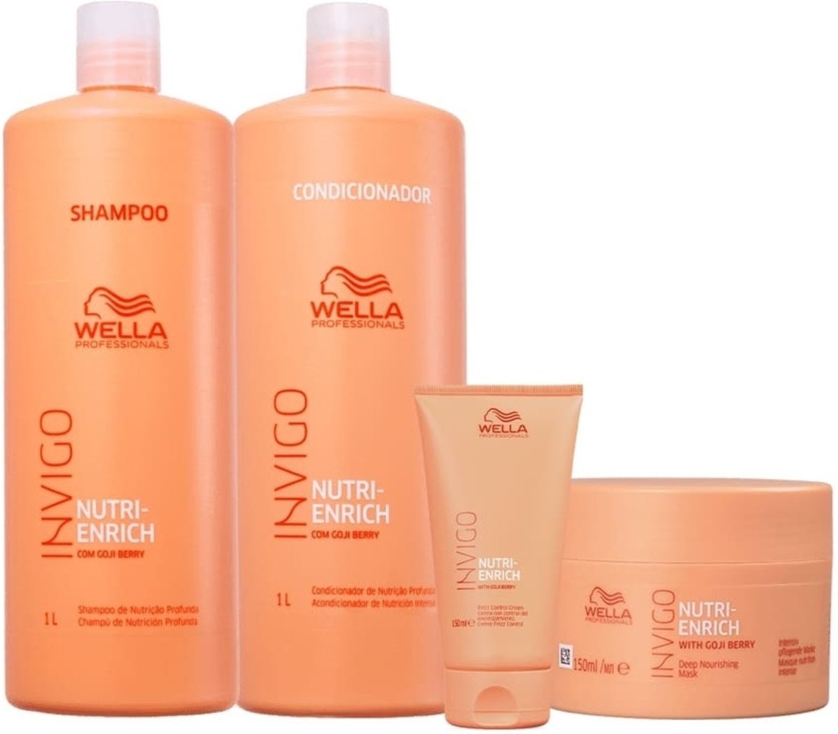 Kit Wella Professionals Invigo Nutri-Enrich Tratamento Profundo (4 produtos)