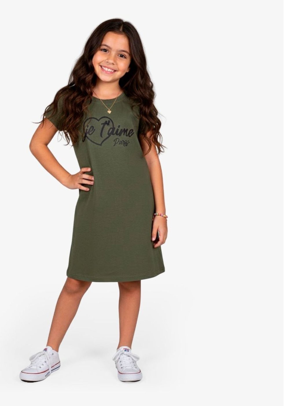 Infantil - Vestido Menina em Molecotton Select