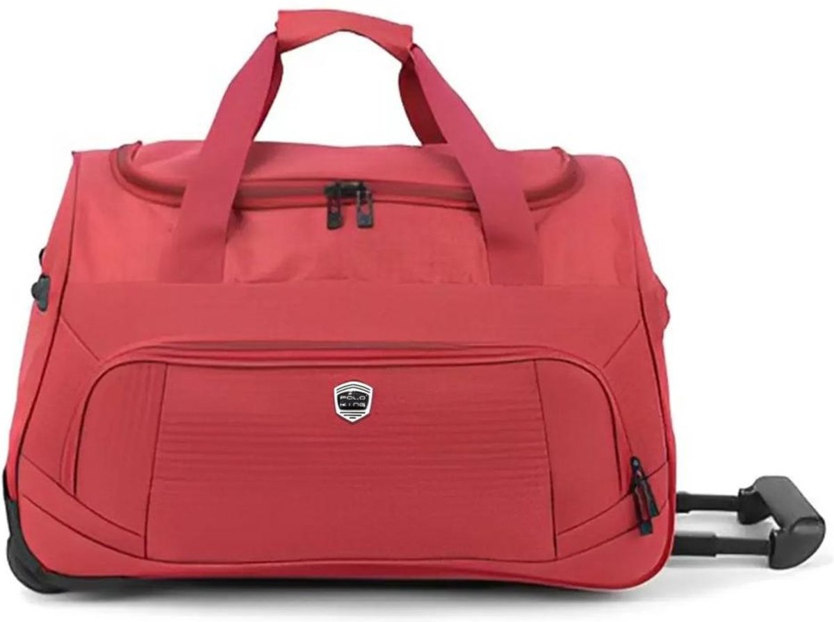 Bolsa de Viagem Polo King Com Carrinho SC19024PK Vermelho