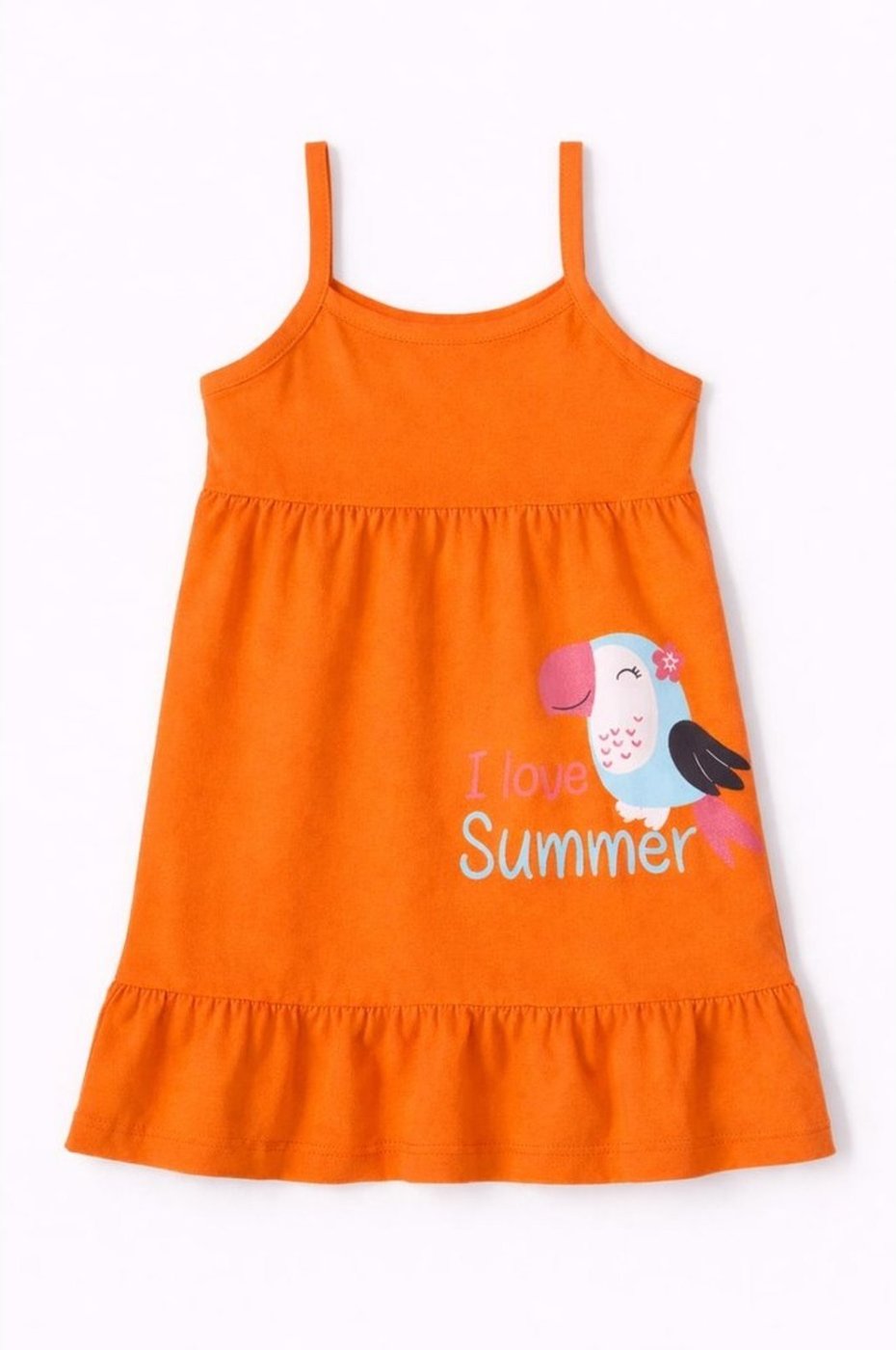 Imagem principal Infantil - Vestido Menina Tucano ROSA AZUL KIDS laranja ROSA AZUL KIDS laranja