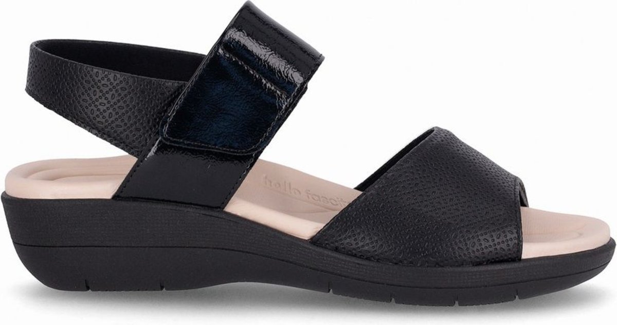 Imagem principal Sandália Fascite Anabela Médio Piccadilly preto Piccadilly preto