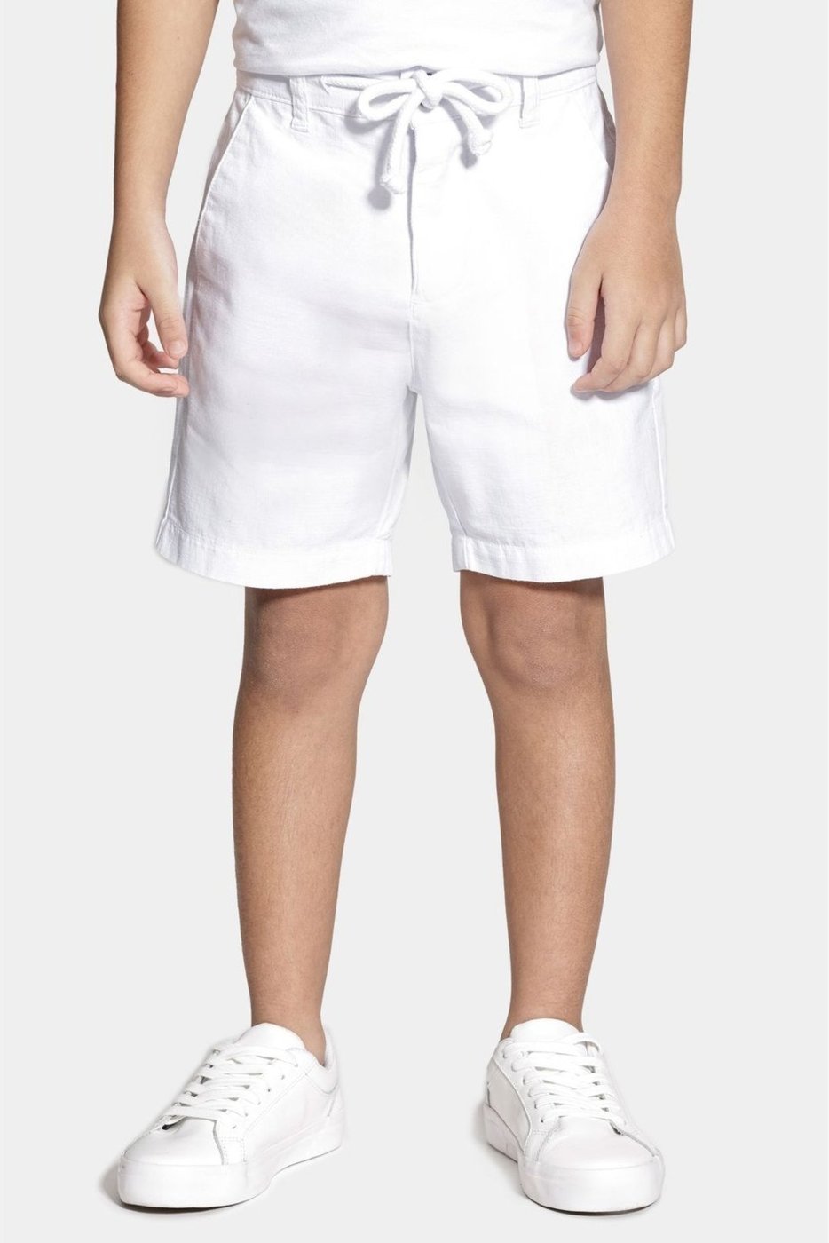 Imagem principal Infantil - Bermuda Aramis Chinho Flamê Colors Cordão branco Aramis branco