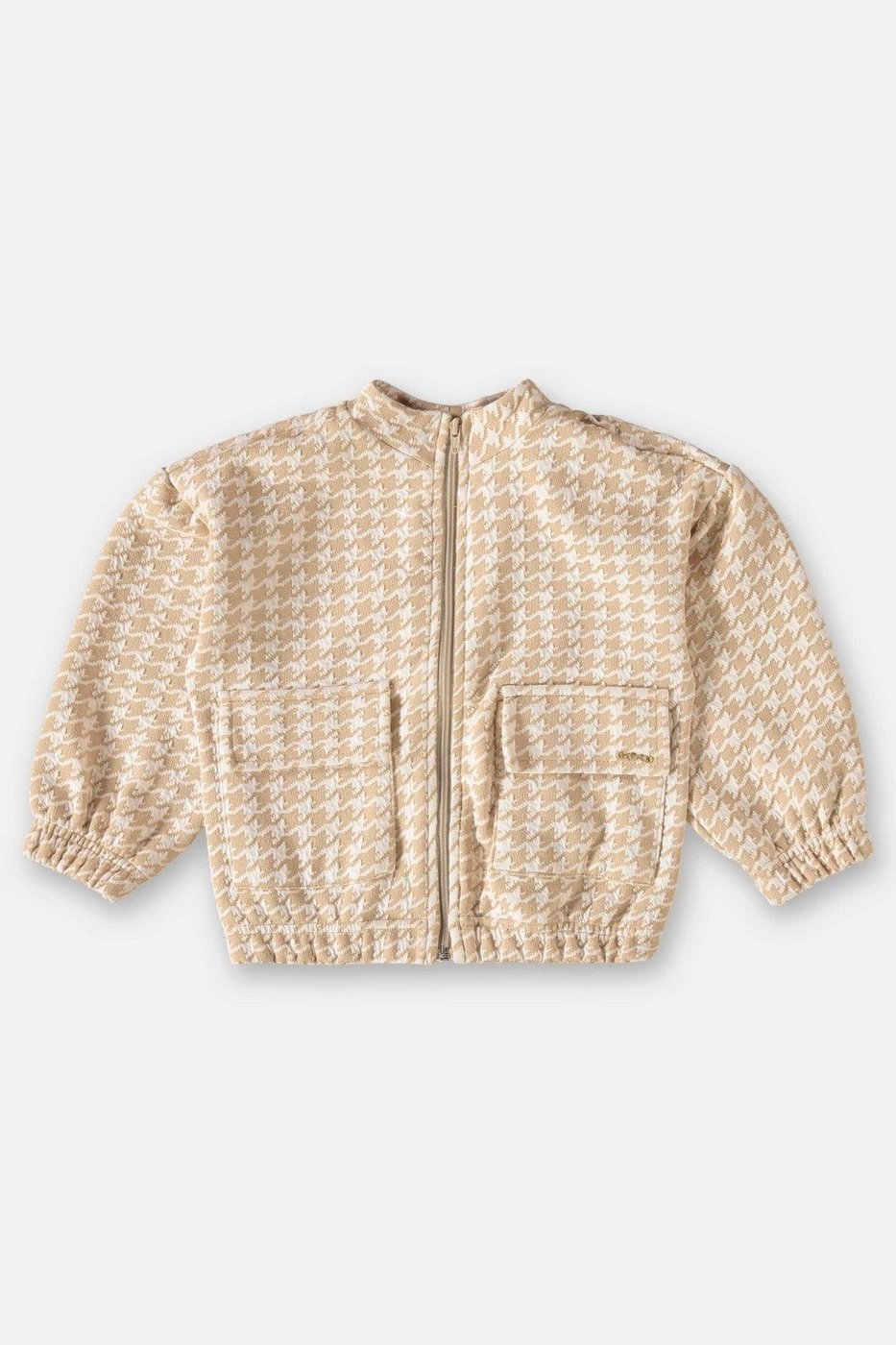 Imagem principal Infantil - Jaqueta Xadrez Menina Up Baby bege Up Baby bege