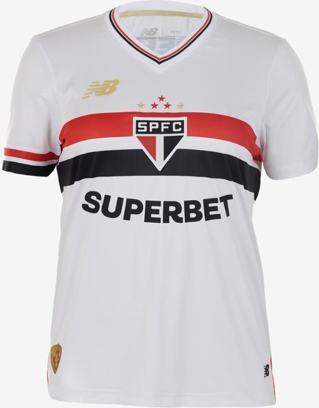 Imagem principal Camisa Torcedor Home Spfc 2025 C/P Feminina New Balance incolor New Balance incolor