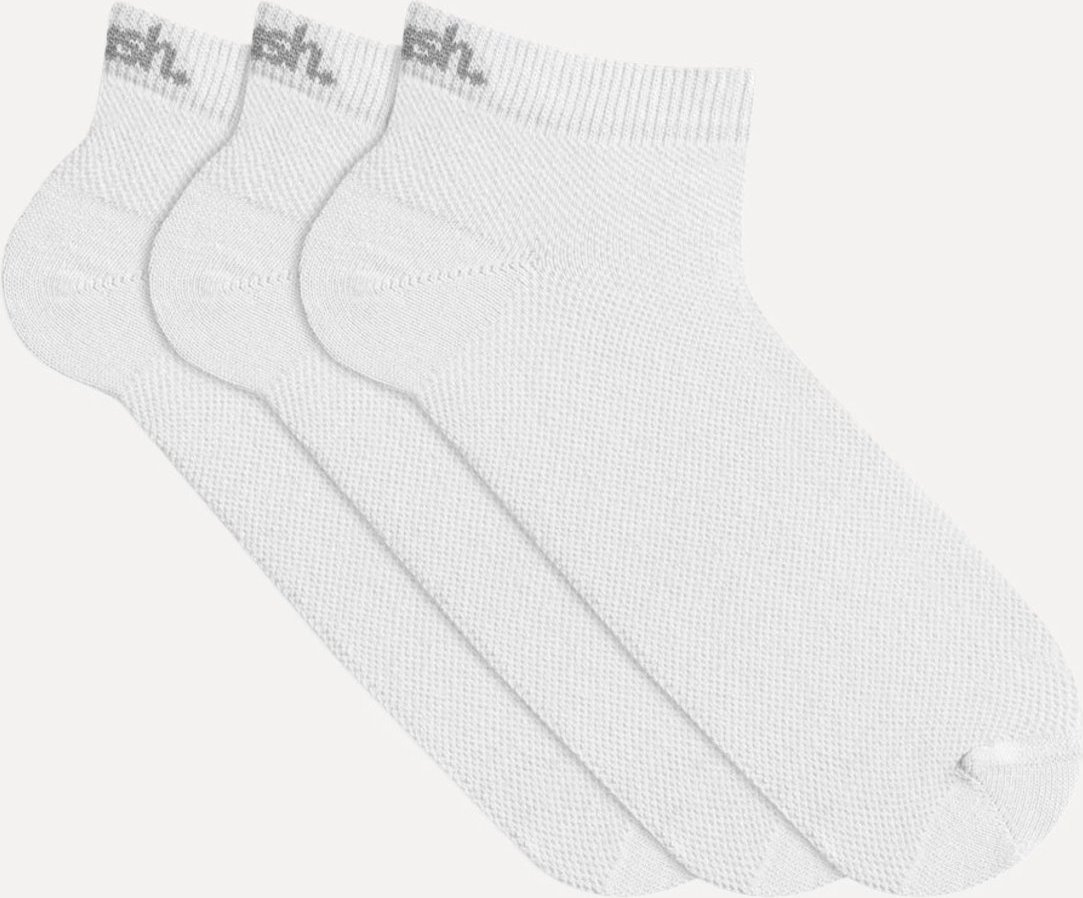 Imagem principal Meia Mash Esportiva Sapatilha Branca Kit 3 Pares branco MASH branco