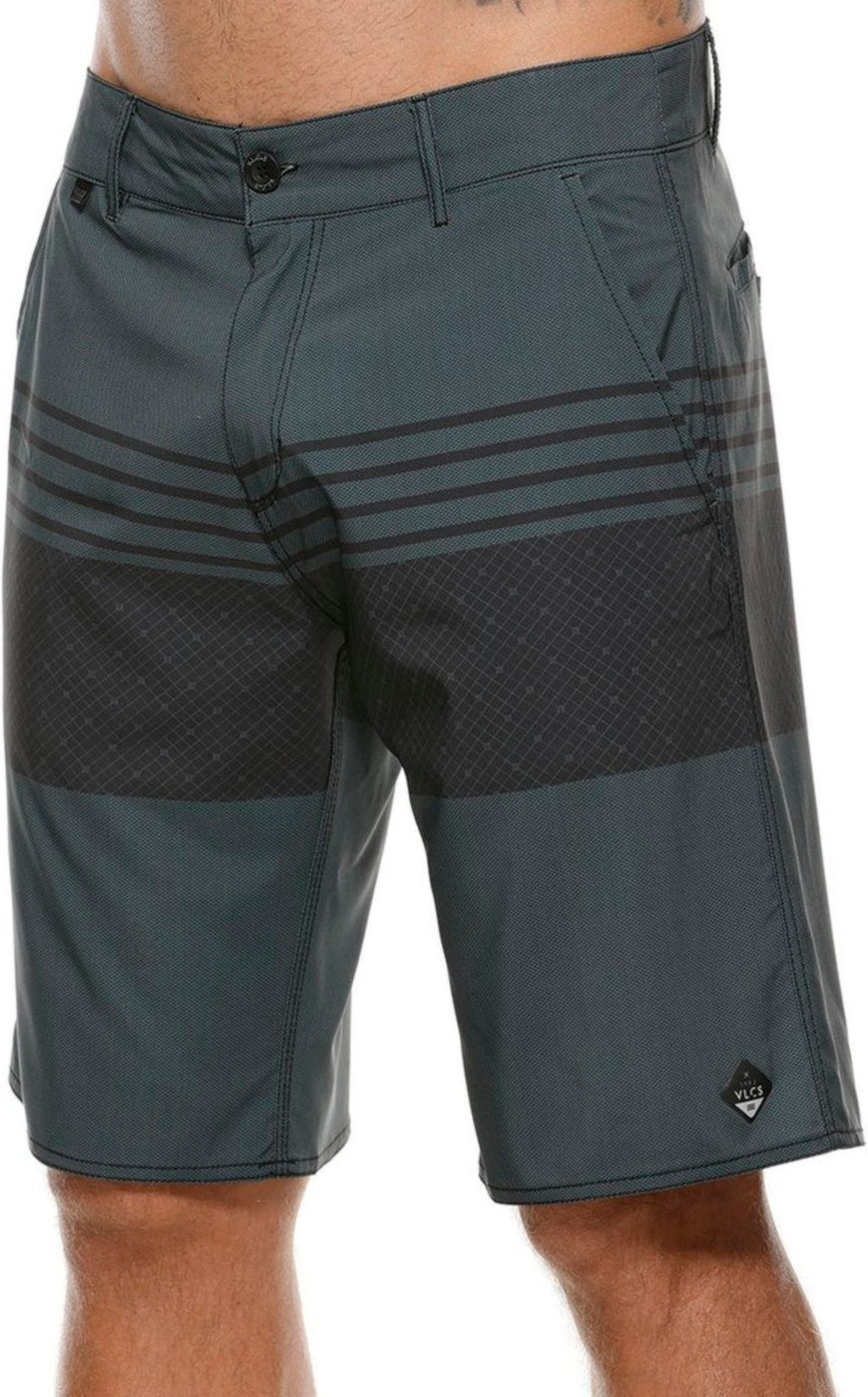 Imagem principal Bermuda Passeio Masculina Tactel Elastano Leve VLCS VLCS VIOLAÇÕES cinza VLCS VIOLAÇÕES cinza