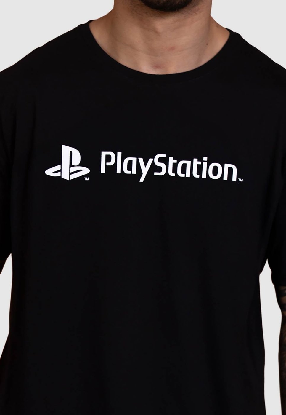Imagem principal Camiseta Piticas Playstation Never Stop Playing preto PITICAS preto