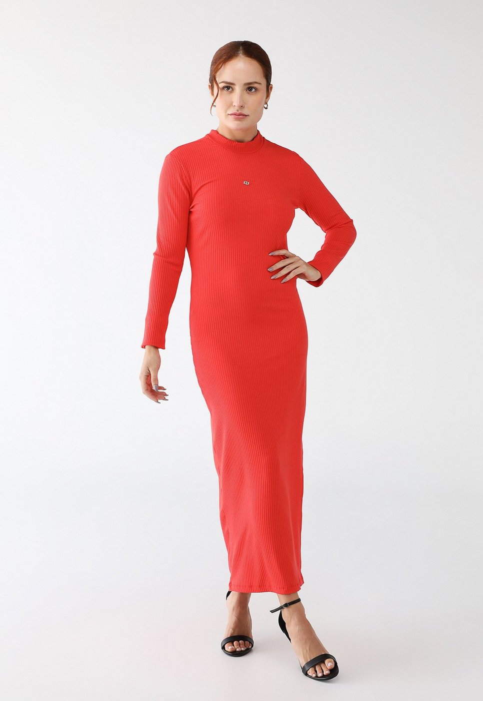 Vestido Canelado Colcci Reto