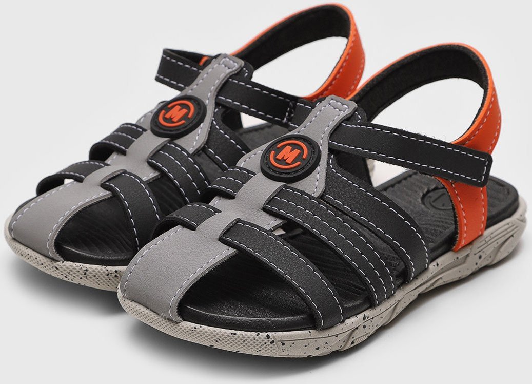 Imagem principal Infantil - Sandália Molekinho Fita Dupla Aderente Preta preto MOLEKINHO preto