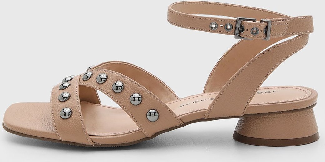 Imagem principal Sandália Feminina Jorge Bischoff Tachas nude Jorge Bischoff nude