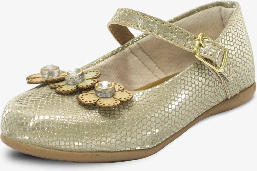 Imagem principal Infantil - Sapatilha Rasteira Feminina Casual Pópidi Menina Festa dourado Pópidí dourado