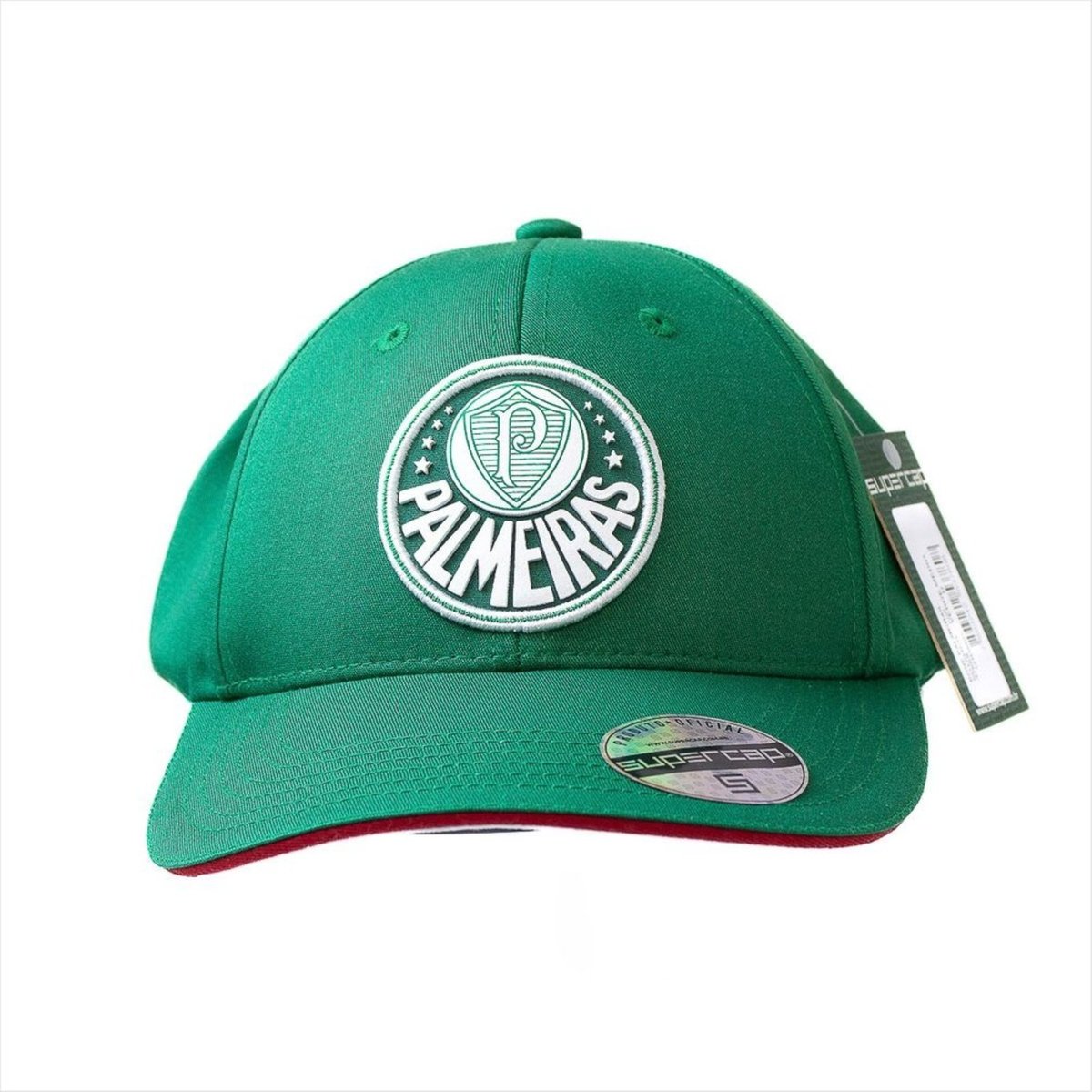 Boné Oficial Palmeiras Supercap Patch Silkado e Bordado