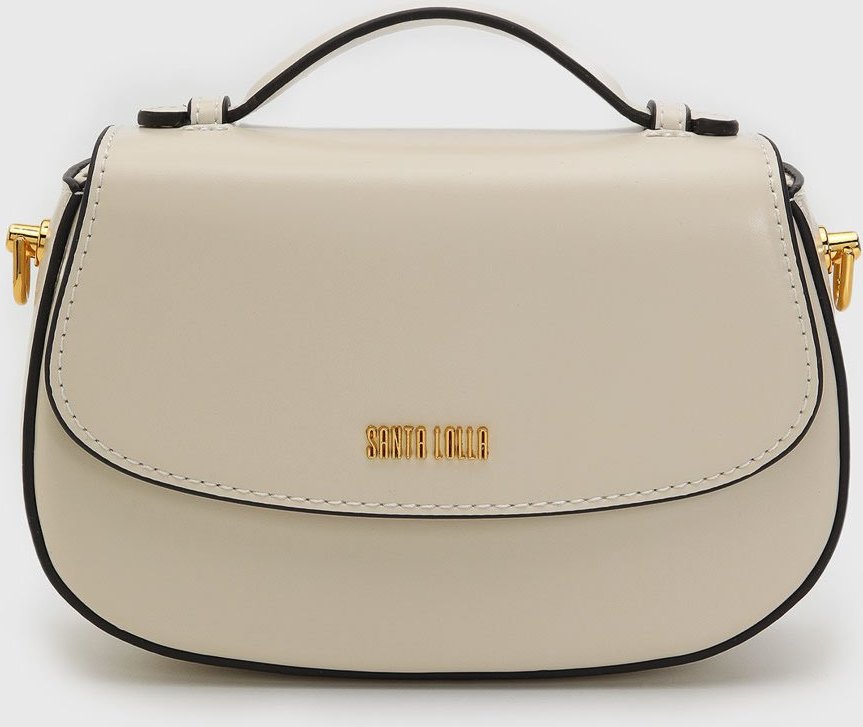Imagem principal Bolsa Feminina Santa Lolla Estruturada Off-White off-white white Santa Lolla off-white white