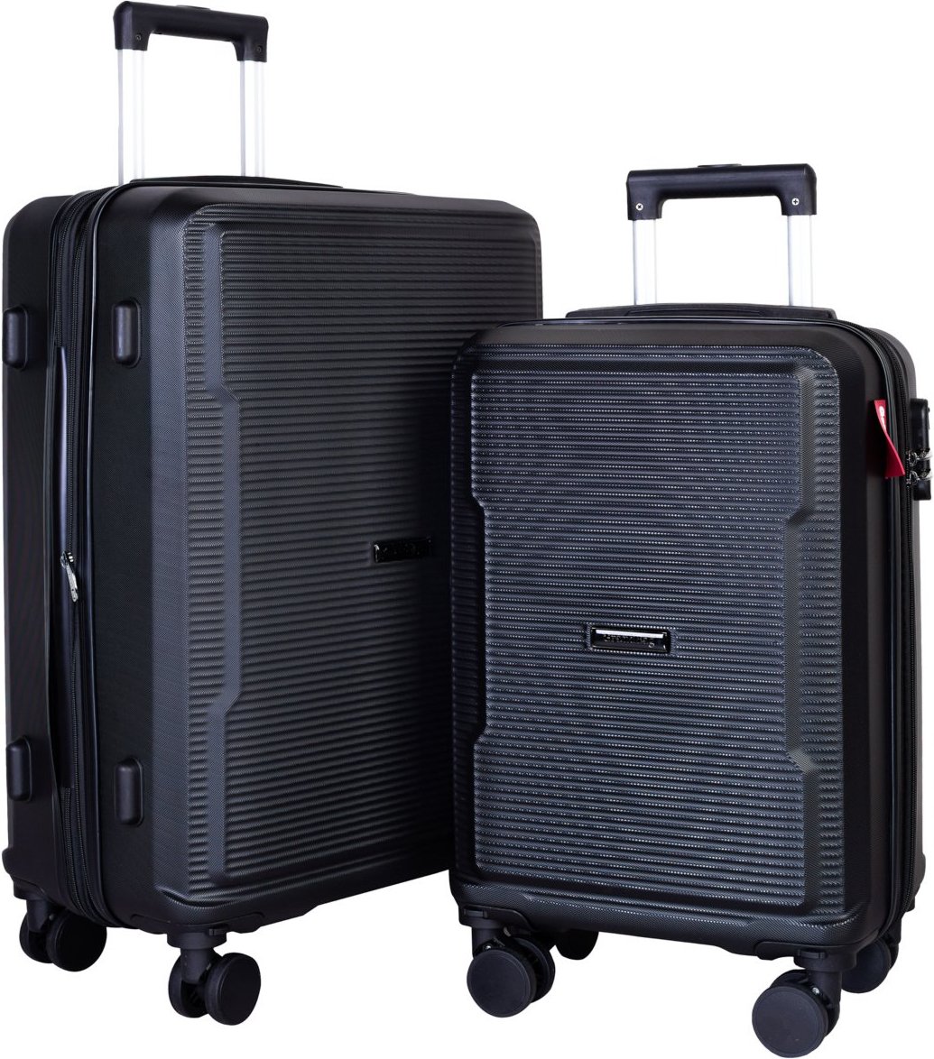 Imagem principal Kit Enluaze 2 Malas De Viagem Abs 20" 24"" Denver - " preto Enluaze preto