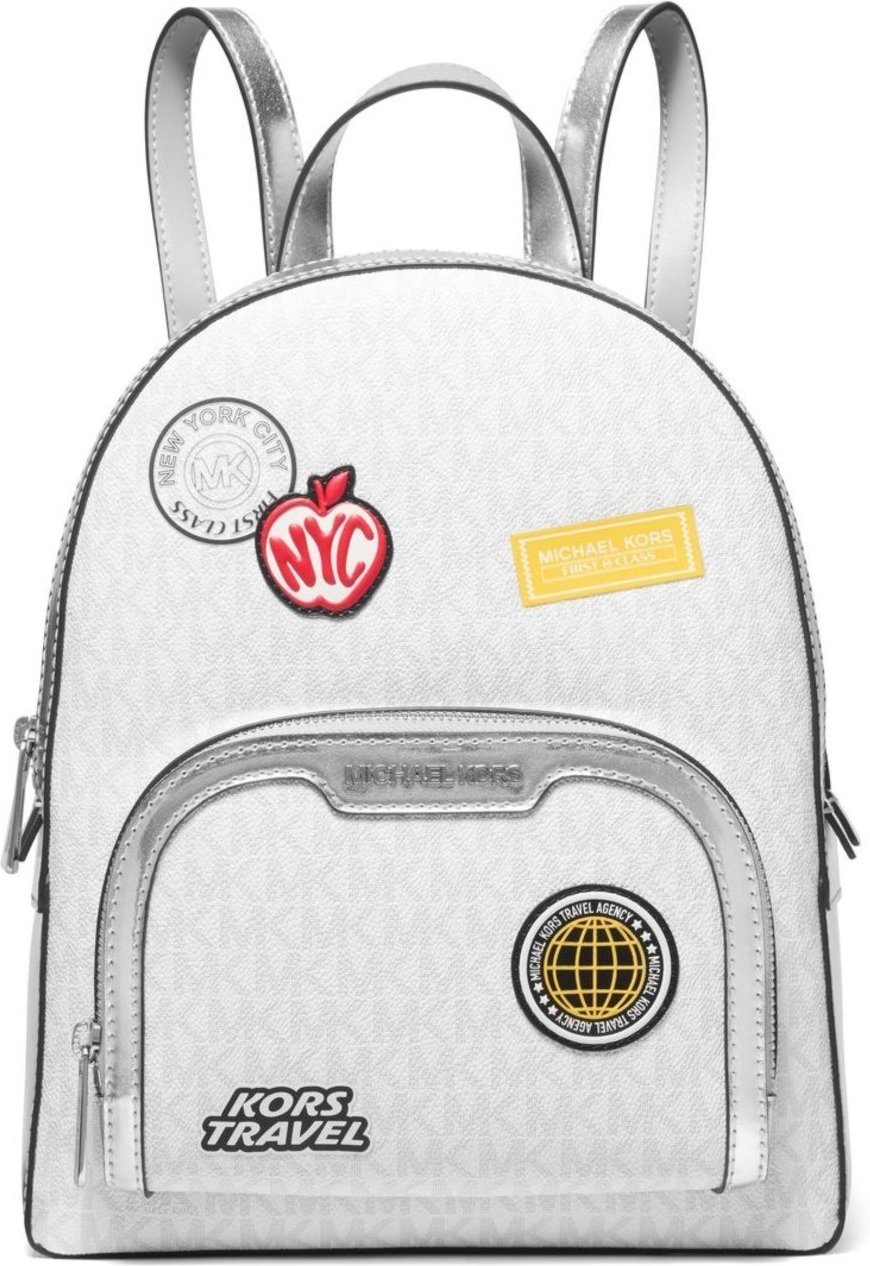 Imagem principal Mochila Jaycee Logo Média 35R5s8tb2b085 Michael Kors branco Michael Kors branco