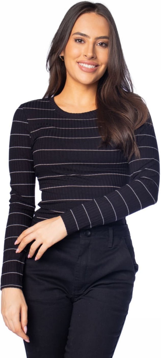 Blusa Feminina Habana Canelada com Listras