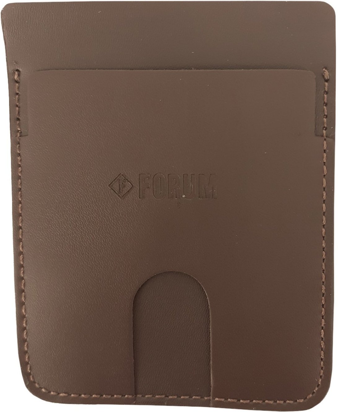 Imagem principal Carteira Forum Masculina Porta Cartão Couro Slim Café marrom Forum marrom