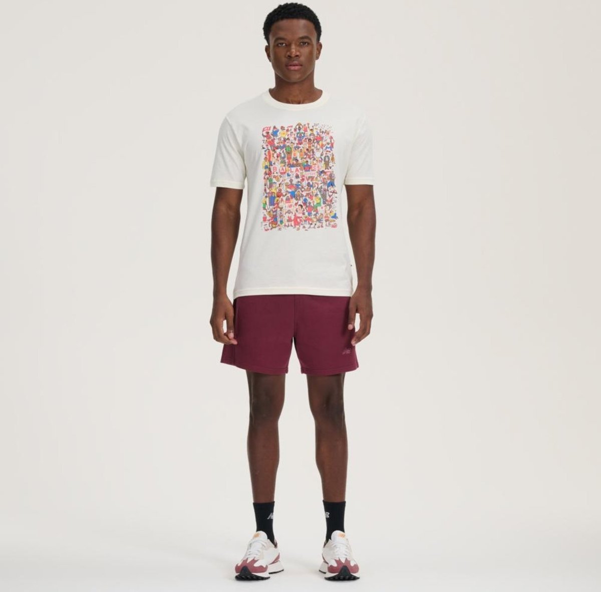 Imagem principal Camiseta Athletics Prep Rally Masculina New Balance incolor New Balance incolor