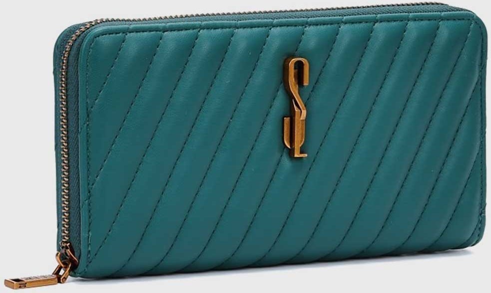 Imagem principal Carteira Feminina Santa Lolla Matelassê Petróleo verde Santa Lolla verde