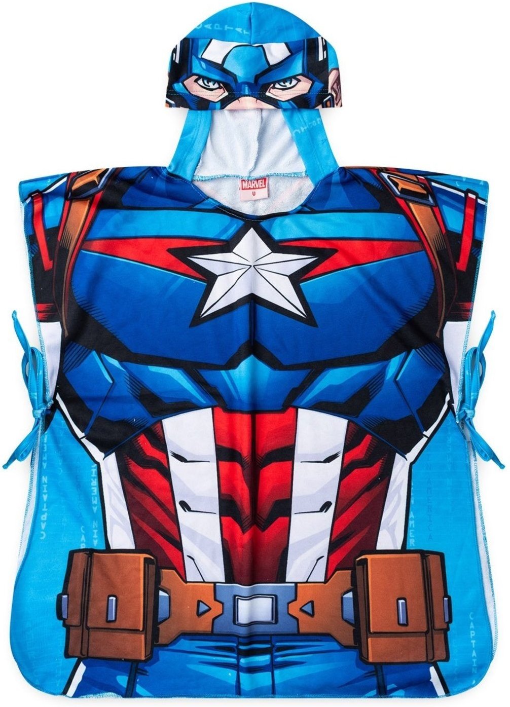 Imagem principal Saída Bem Vestir de Praia Masculina Capitão América Royal Marvel azul Marvel azul