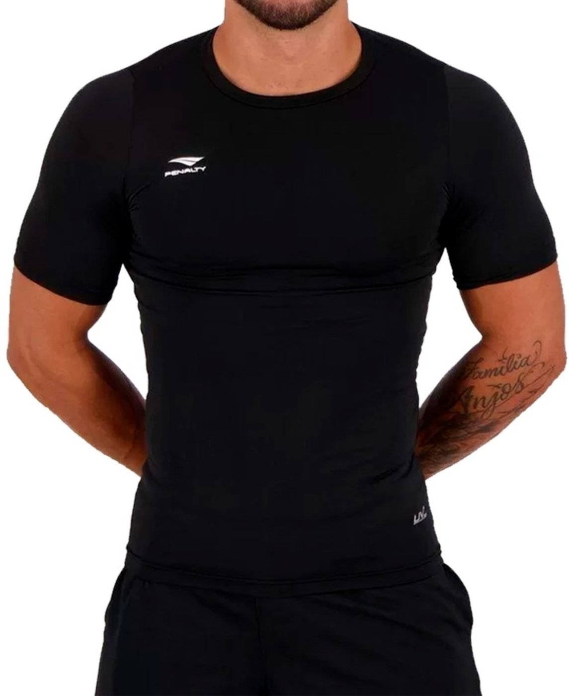 Imagem principal Camisa Térmica Manga Curta Penalty Masculina Matis X preto Penalty preto