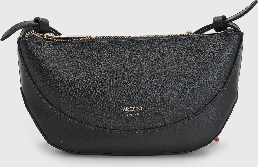 Bolsa Feminina Arezzo Giorno Alça Corrente Preta