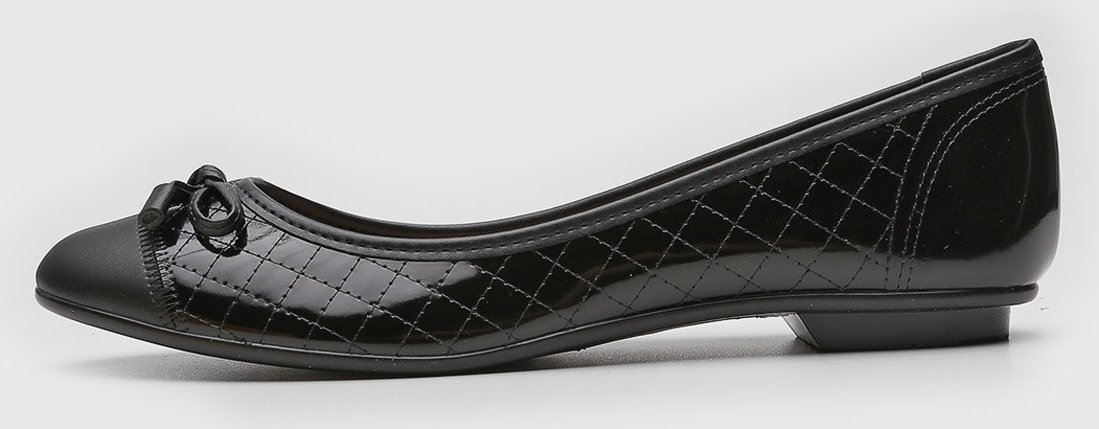 Sapatilha Moleca Laço Preta