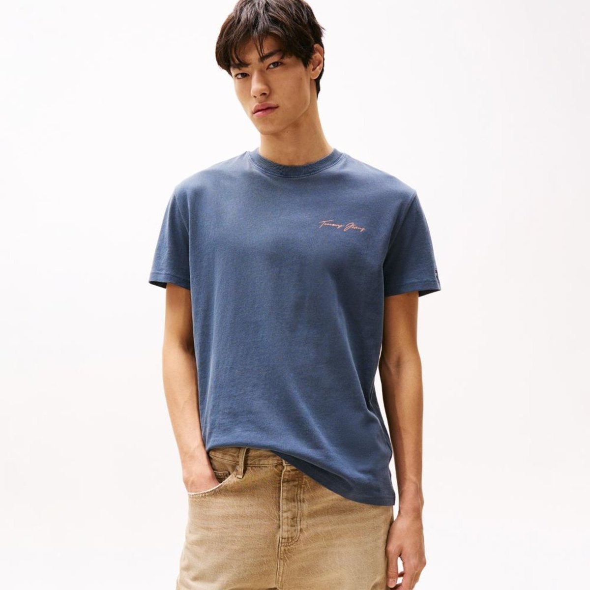 Imagem principal Camiseta Logo Sailing Tommy Jeans - EEG azul marinho Tommy Jeans azul marinho