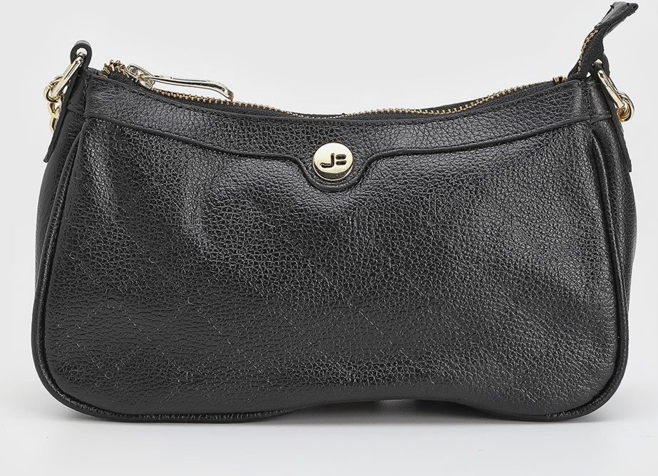Bolsa Feminina Jorge Bischoff Alça Corrente Preta