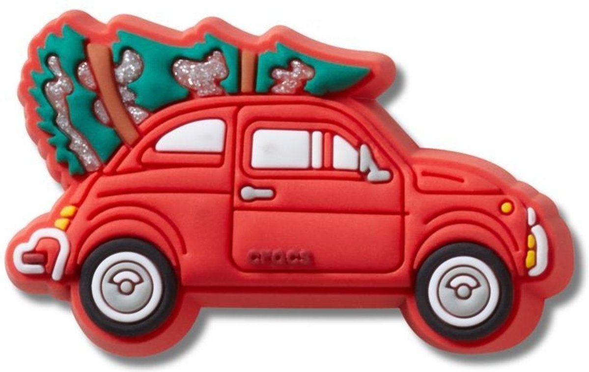 Infantil - Jibbitz™ Carro Vermelho Com Árvore de Natal