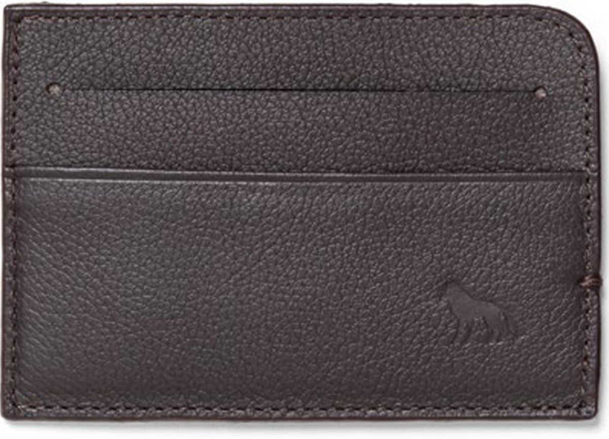 Imagem principal Carteira Couro Acostamento Card Pr25 Café Masculino marrom Acostamento marrom