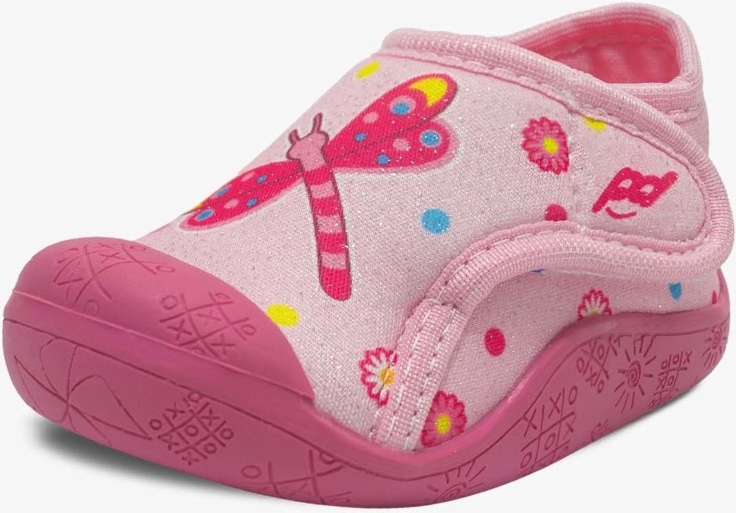 Imagem principal Infantil - Tenis Meia Menina Popidi Calce Facil Recem Nascido Libelula Rosa pink/rosa rosa Pópidí pink/rosa rosa