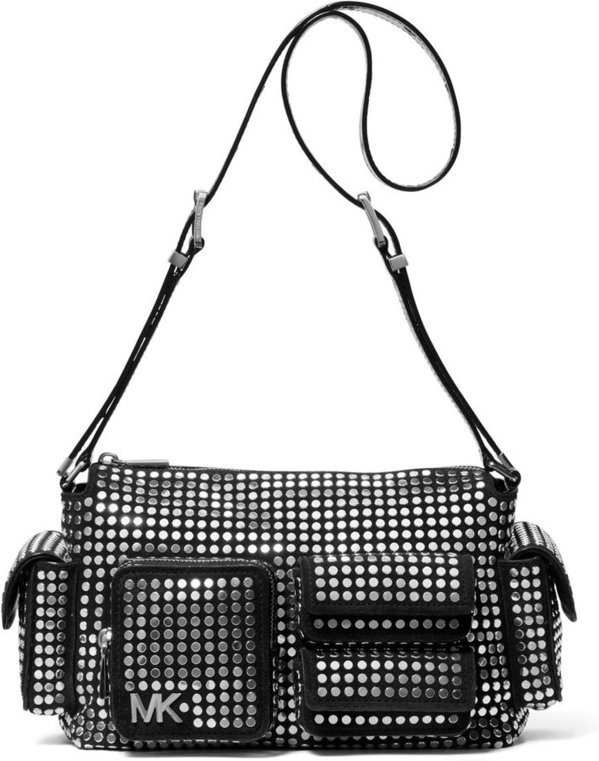 Imagem principal Bolsa De Ombro Dakota Média Em Couro 30F5SM3L8S001 Michael Kors preto Michael Kors preto