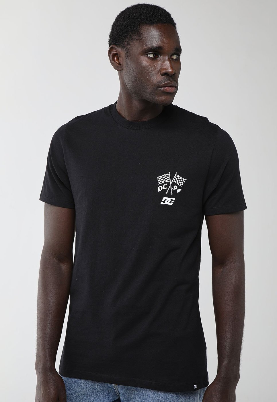 Imagem principal Camiseta Masculina DC Shoes For The Win Preta preto DC Shoes preto