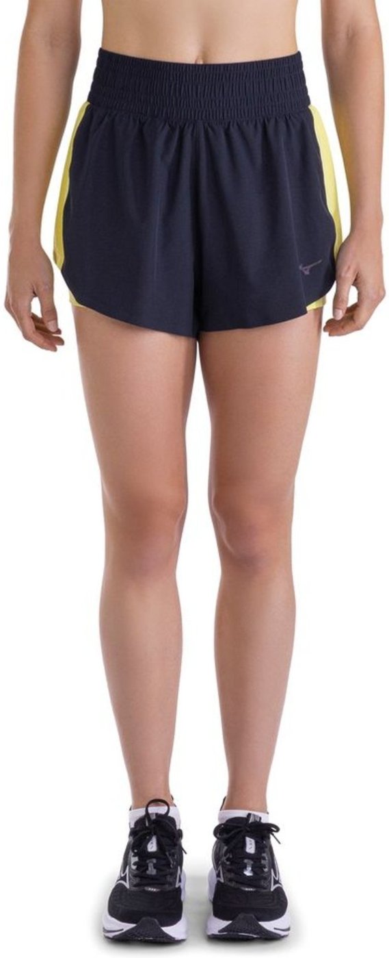 Shorts de Corrida Mizuno High 2 X 1 Feminino