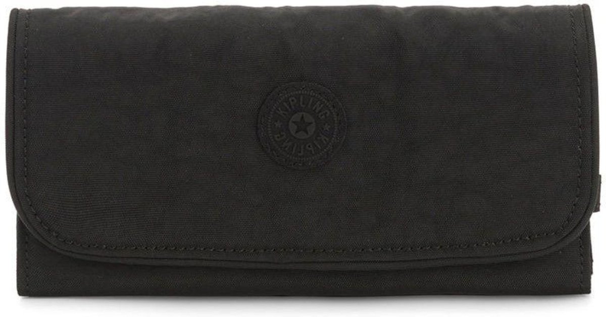 Carteira Kipling Money Land Black Noir Preto