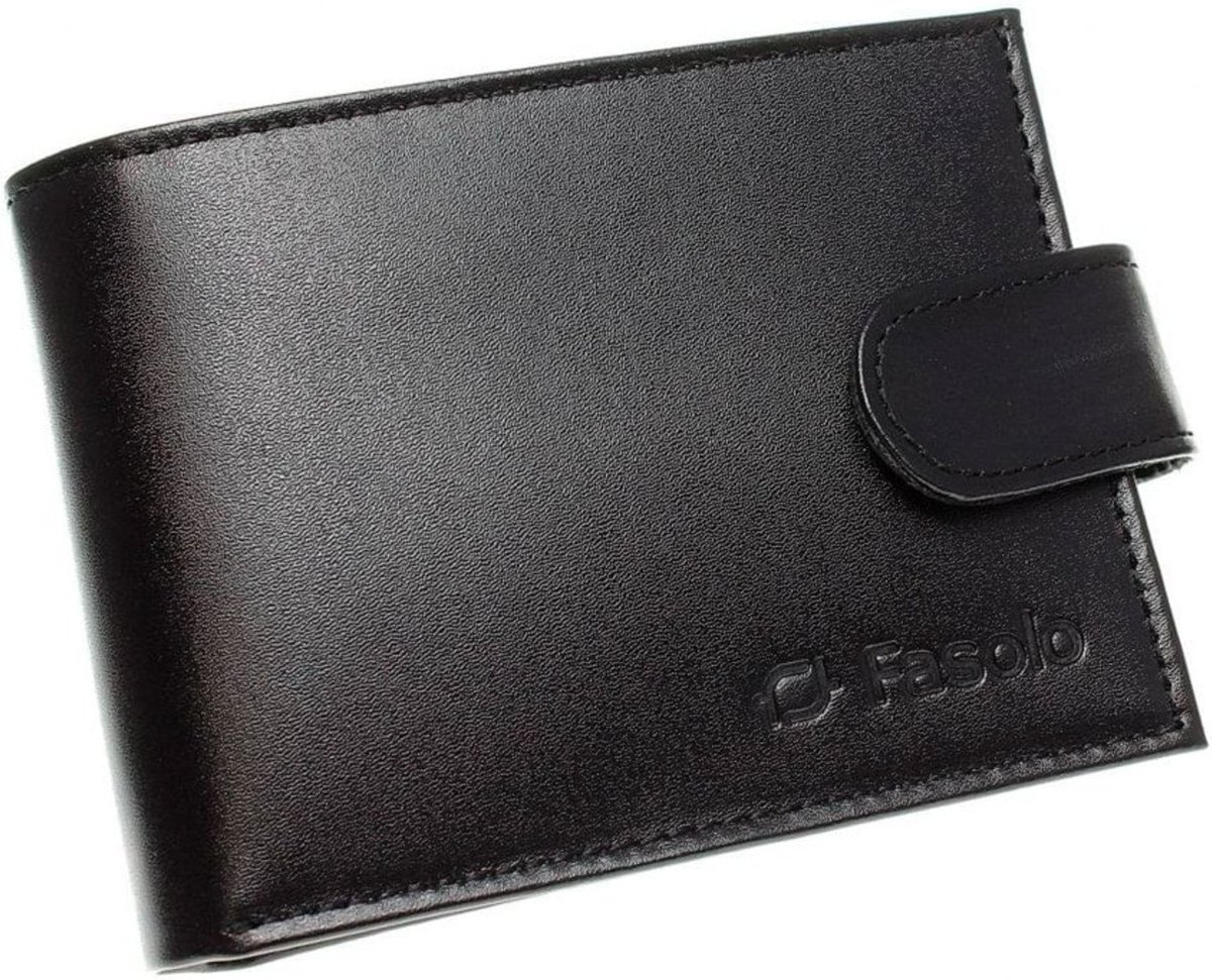 Imagem principal Carteira Masculina em Couro Fasolo H011143 preto Fasolo preto