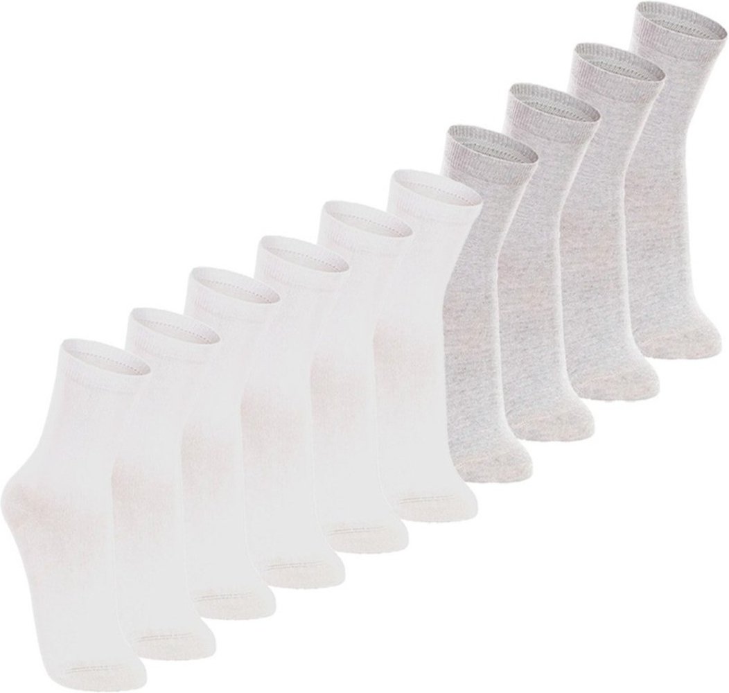 Kit com 10 Pares de Meias Cano Longo Lupo