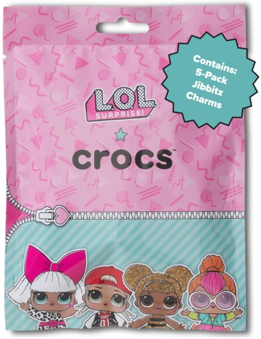 Infantil - Jibbitz™ l.o.l. surprise pack iii com 5 peças sortido unico