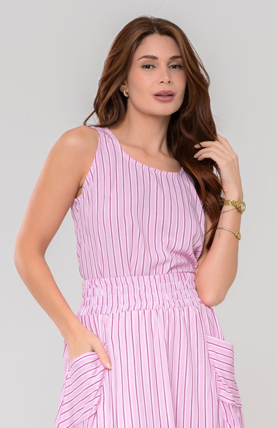 Regata Aura Laís Listrado Luzente