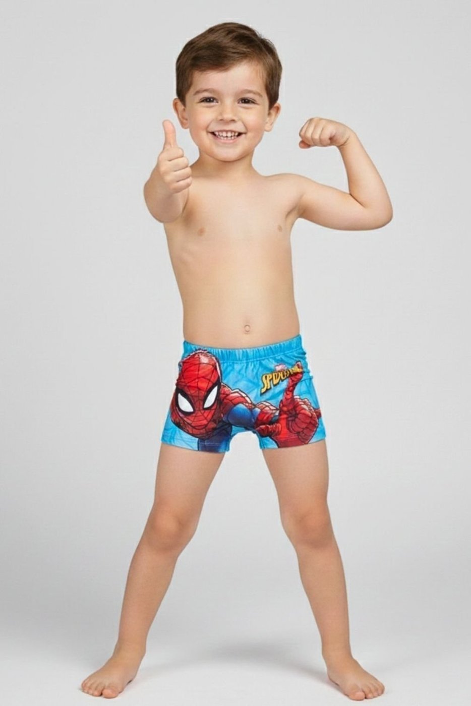 Imagem principal Sunga Disney Masculina Homem Aranha Marvel azul Marvel azul