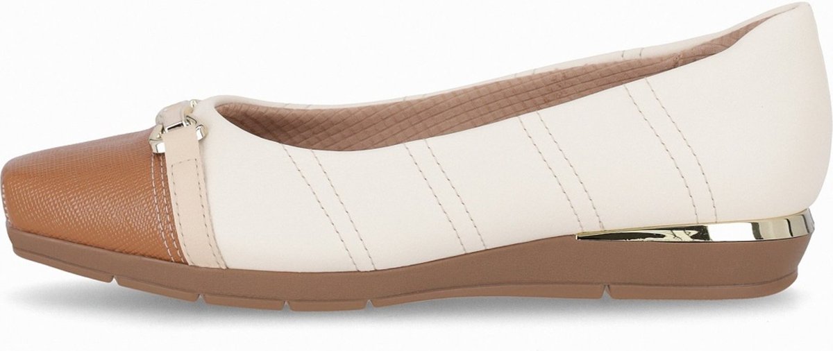 Imagem principal Sapatilha Piccadilly Maxi Fernanda Salto Baixo Off White off-white white Piccadilly off-white white