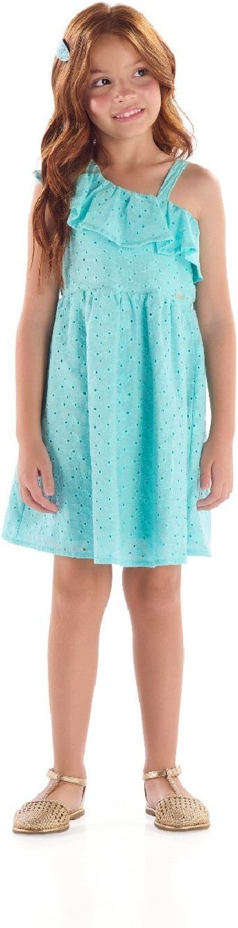 Imagem principal Infantil - Vestido em Laise Babado Quimby rosa Quimby rosa