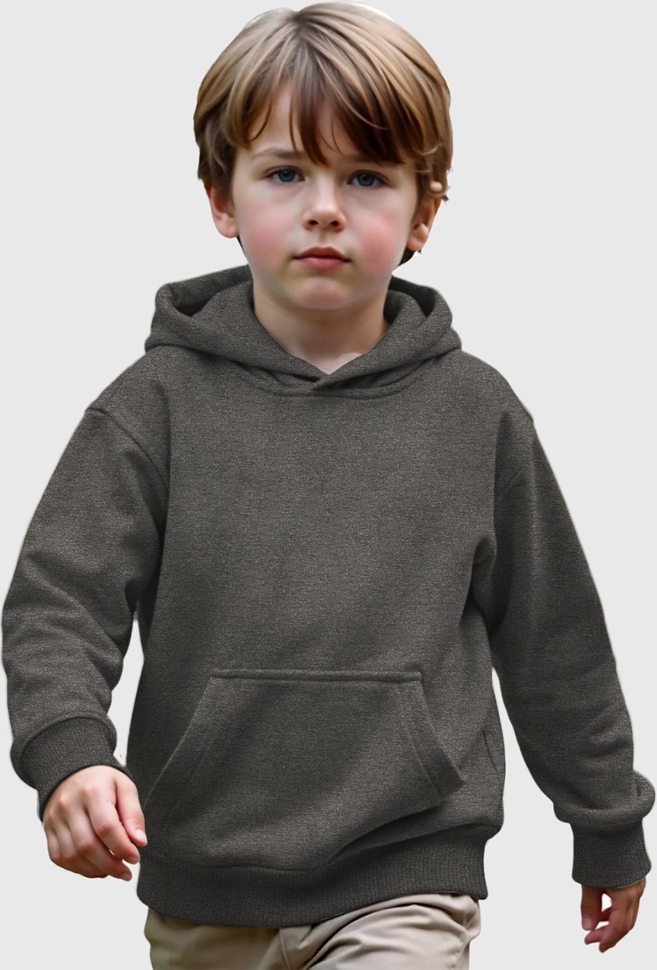 Imagem principal Infantil - Moletom Canguru Menino com Capuz Benellys Chumbo grafite Benellys grafite