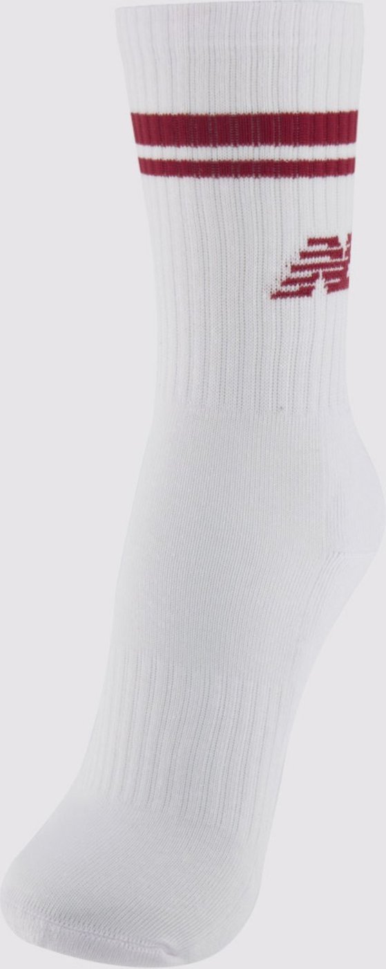 Meia New Balance Cano Alto Feminina Branca