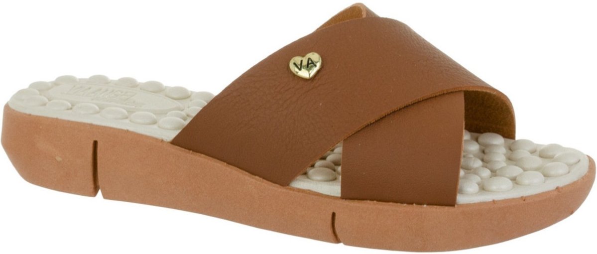 Chinelo Feminino Massageador Esporão Ortopédico Ant-Stress Via Angel 56.03